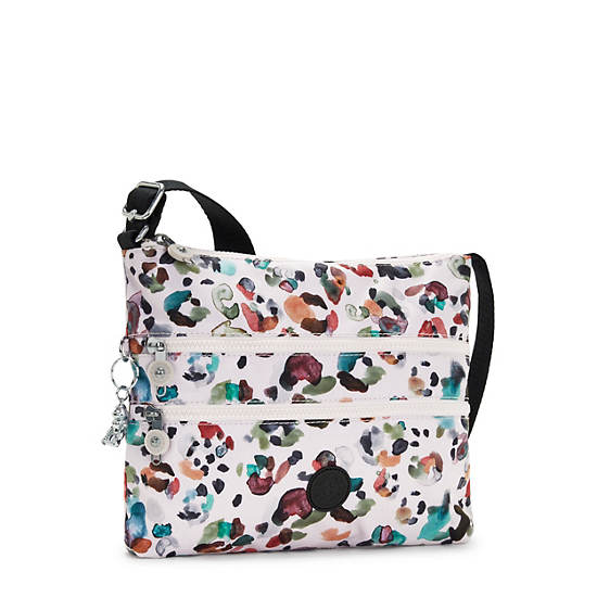 Kipling Alvar Printed Crossbodytassen Wit Gekleurd | BE 1071LI